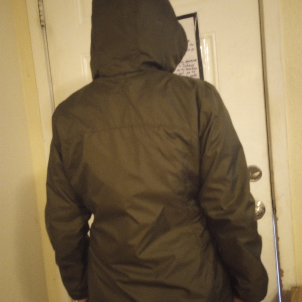 Olive Hooded Jacket